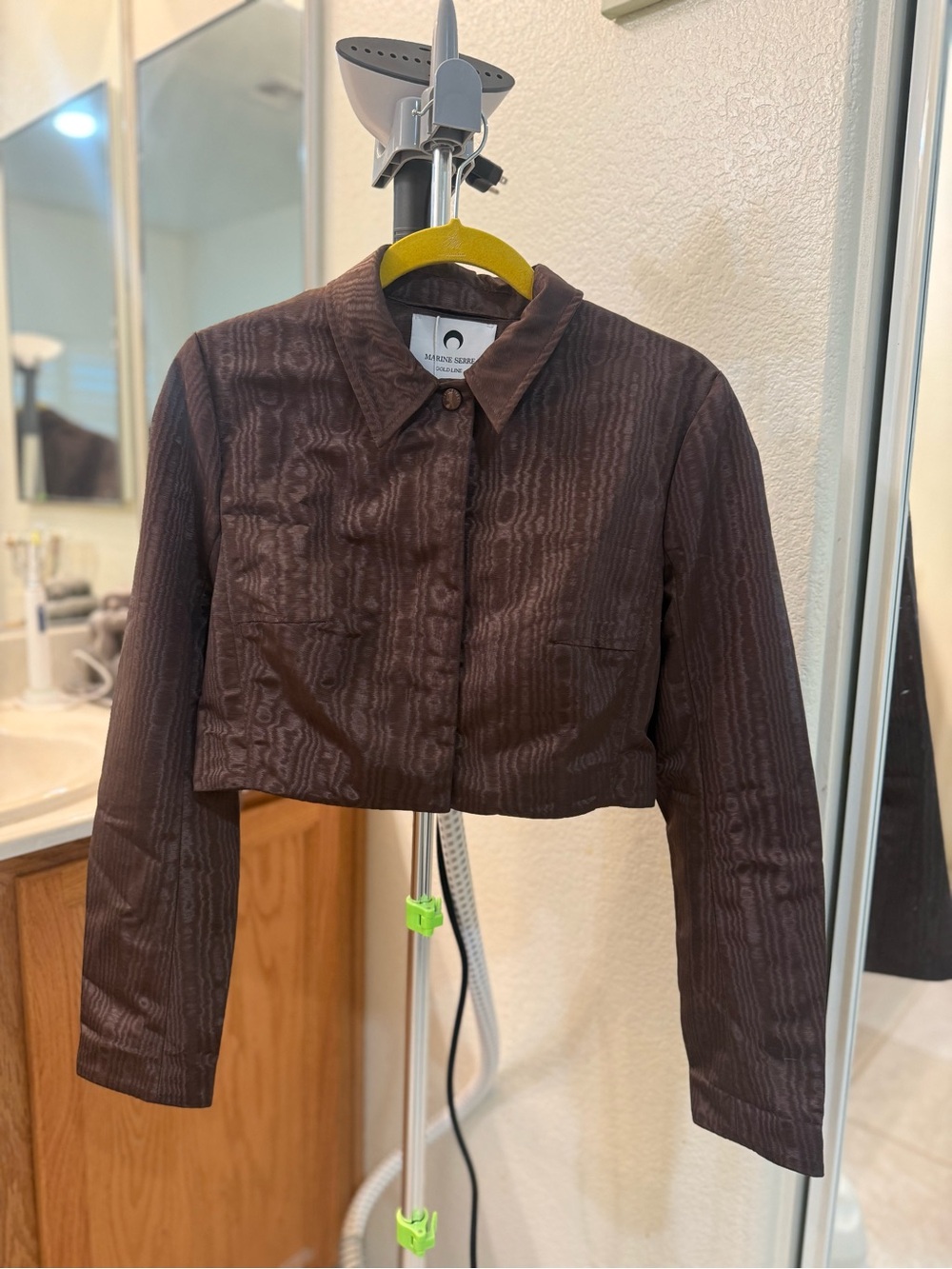 Marine Serre jacket with signature Gold Line label.   NWT!  
FR 38  US 6 UK 10